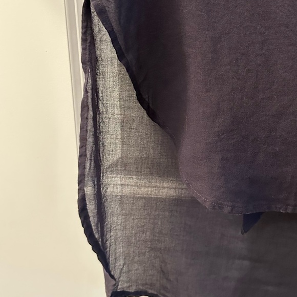 Navy Talula LongSleeve Button Down Size XXS - Picture 2 of 3